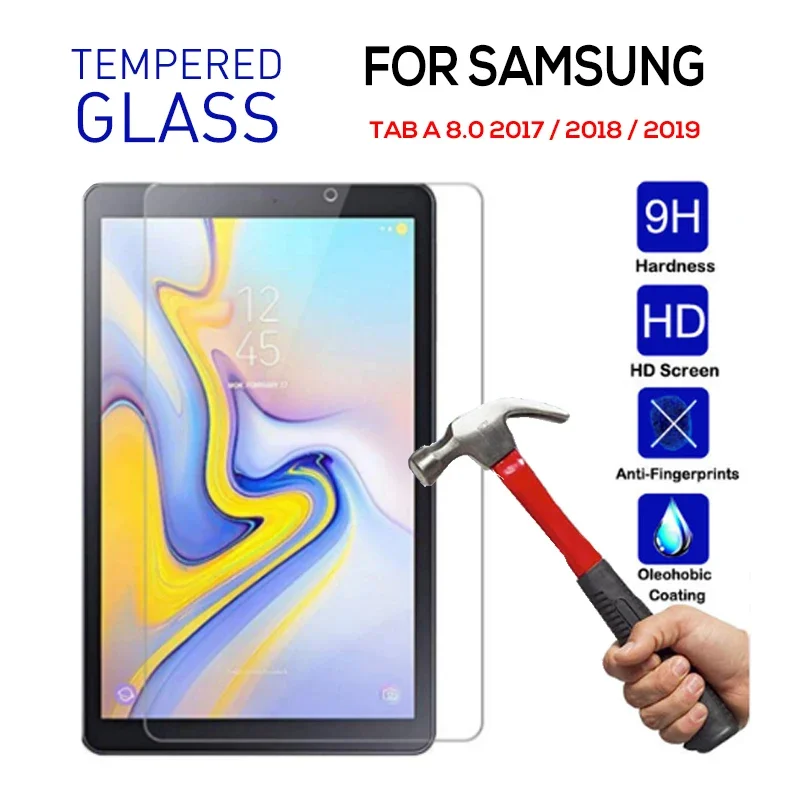 Tempered Glass for Samsung TAB A 8.0 2019 T290 T295 P200 Protective Film Screen Protector for Samsung Tab A 8.0 2017 2018 Cover
Tempered Glass for Samsung TAB A 8.0 2019 T290 T295 P200 Protective Film Screen Protector for Samsung Tab A 8.0 2017 2018 Cover