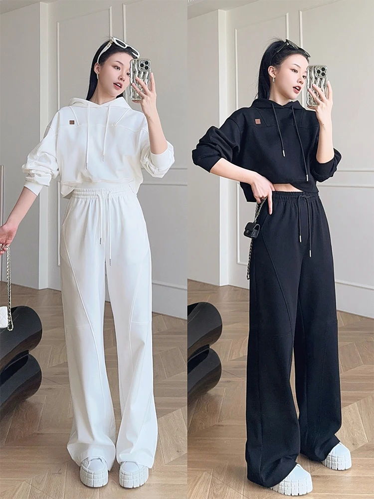 Athflow Sporty Style Hoodie And Pants Set Short Length Trendy Anti-Aging Design Perfect for Commuting in Spring Regular Thick...
Athflow Sporty Style Hoodie And Pants Set Short Length Trendy Anti-Aging Design Perfect for Commuting in Spring Regular Thick...