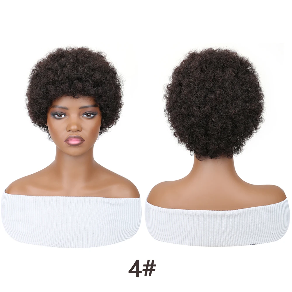 Кудрявый парик в стиле пикси, синтетические короткие кудрявые волосы, подходит для африканских женщин, для повседневной носки и тематических вечеринок, без клея, мягкий, натуральный, пушистый парик
Кудрявый парик в стиле пикси, синтетические короткие кудрявые волосы, подходит для африканских женщин, для повседневной носки и тематических вечеринок, без клея, мягкий, натуральный, пушистый парик