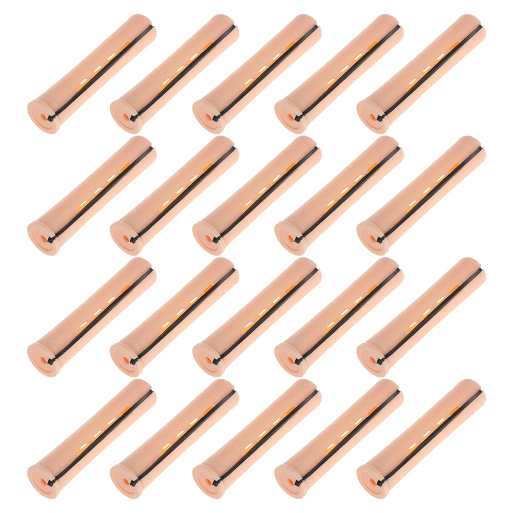 20pcs Hair Curling Rods Elastic Bands Covered Rollers Styling Suite DIY Twisting Wand Rubber Tongs Long Hair Salon Use Perm
20pcs Hair Curling Rods Elastic Bands Covered Rollers Styling Suite DIY Twisting Wand Rubber Tongs Long Hair Salon Use Perm