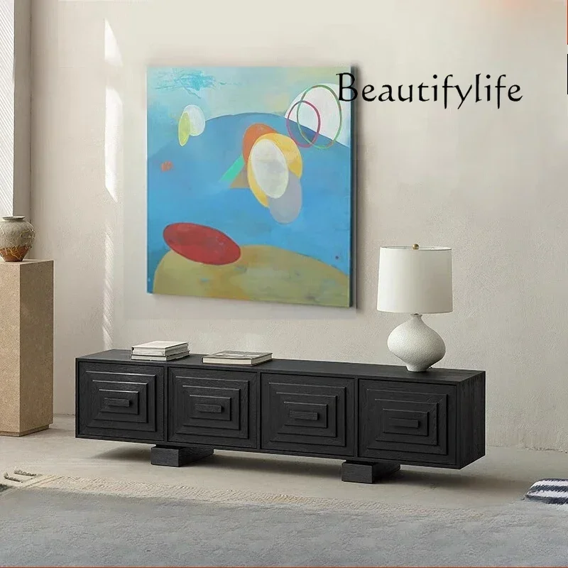 T10 Nordic Retro TV Cabinet Vinyl CD Record Cabinet Art Storage Magazine Carved Sofa Display Back Cabinet
T10 Nordic Retro TV Cabinet Vinyl CD Record Cabinet Art Storage Magazine Carved Sofa Display Back Cabinet