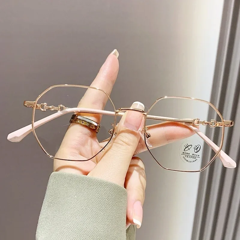 Ultralight Glasses Women Men Anti Blue Rays Polygon Frame Eyeglasses Anti-radiation Eyeglasses Korean Ultralight Glasses
Ultralight Glasses Women Men Anti Blue Rays Polygon Frame Eyeglasses Anti-radiation Eyeglasses Korean Ultralight Glasses