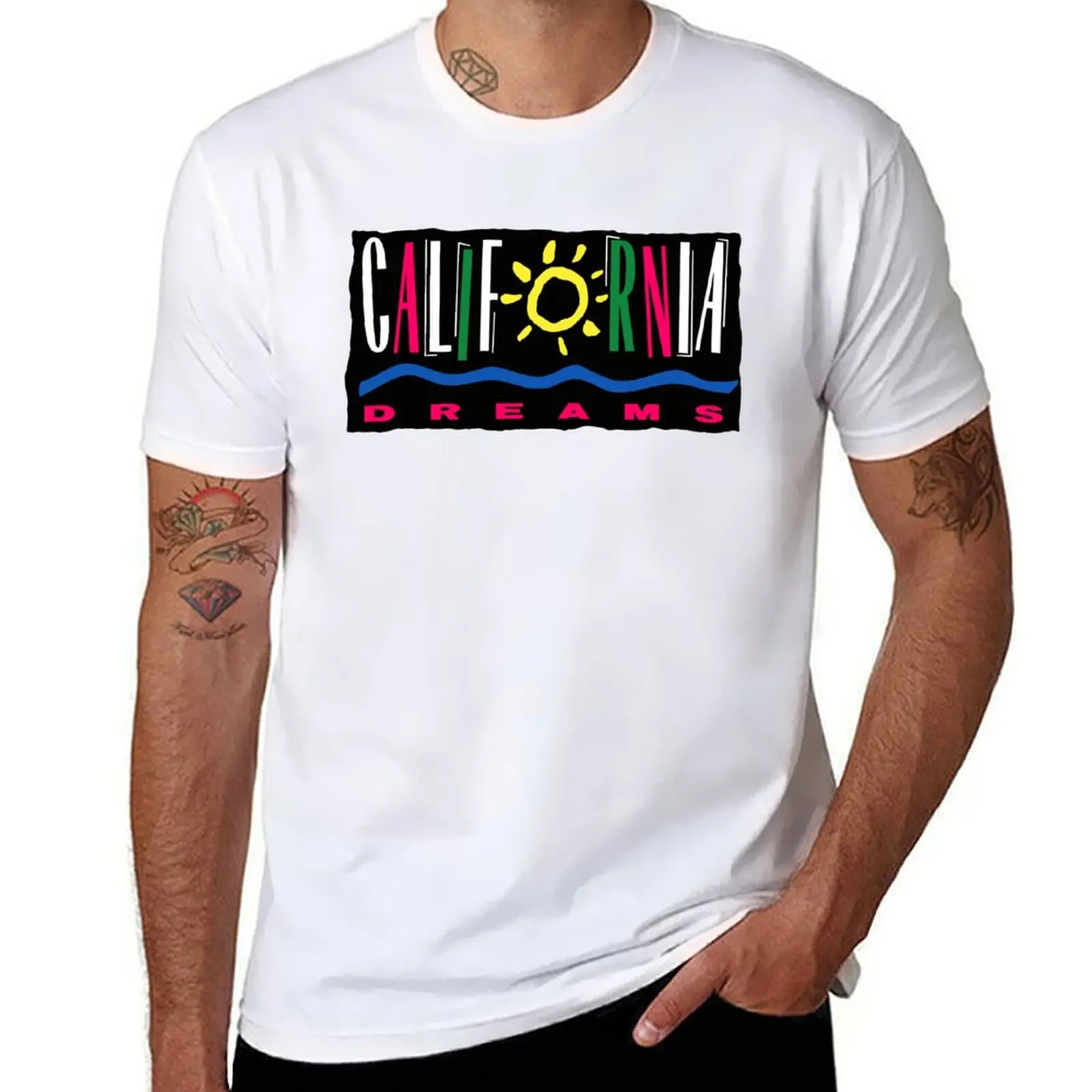 California Dreams - Iconic 90s TV Show - Channel 4 NBC TCC T-Shirt essential t shirt man t shirt cotton high quality T-shirt
California Dreams - Iconic 90s TV Show - Channel 4 NBC TCC T-Shirt essential t shirt man t shirt cotton high quality T-shirt