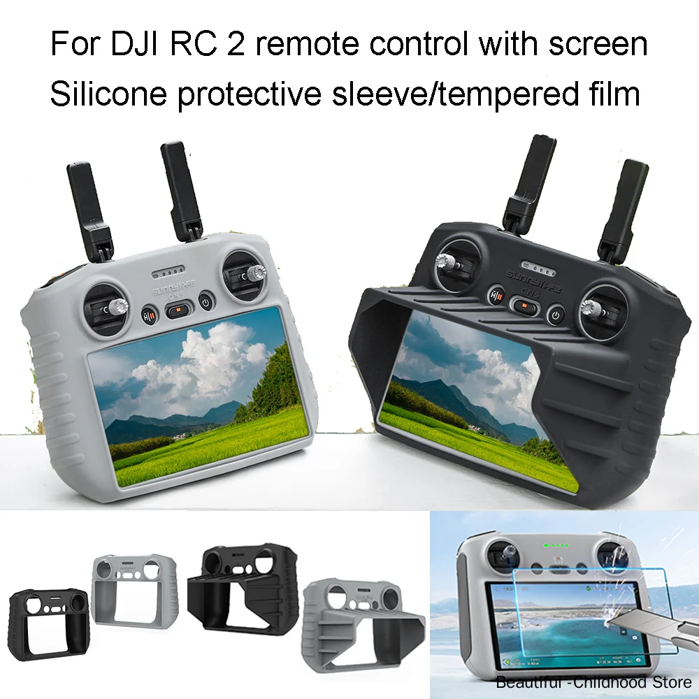 Для DJI RC 2 силиконовая фотопленка/закаленная пленка для пульта дистанционного управления DJI AIR 3 Защита от падения и царапин
Для DJI RC 2 силиконовая фотопленка/закаленная пленка для пульта дистанционного управления DJI AIR 3 Защита от падения и царапин