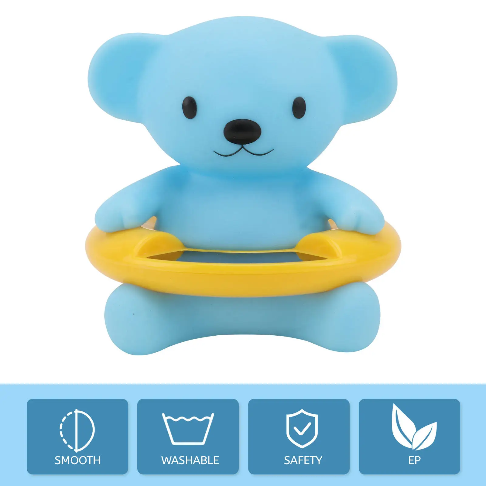 Термометр для детской ванночки в форме медведя, небесно-голубой, 1 шт., для измерения температуры воды, для домашнего использования, для детской комнаты
Термометр для детской ванночки в форме медведя, небесно-голубой, 1 шт., для измерения температуры воды, для домашнего использования, для детской комнаты