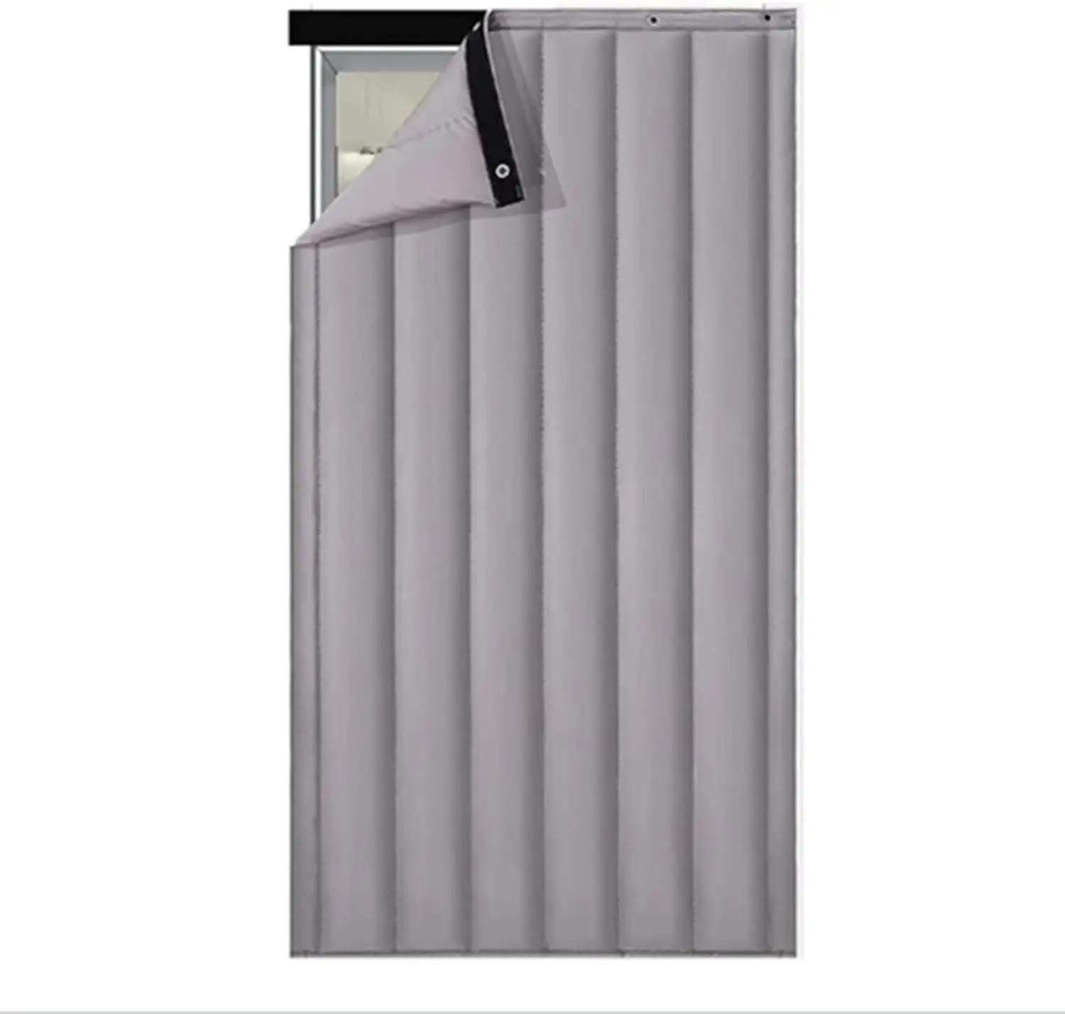 Insulated Door Curtain, Oxford Fabric, Grommets, W35.43 x H82.68 in
Insulated Door Curtain, Oxford Fabric, Grommets, W35.43 x H82.68 in