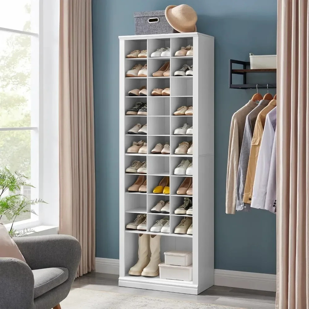 11-Tier Shoe Storage Cabinet, Free Standing Closet Organizers and Storage with 31 Open , Space Saving Shoe Rack
11-Tier Shoe Storage Cabinet, Free Standing Closet Organizers and Storage with 31 Open , Space Saving Shoe Rack