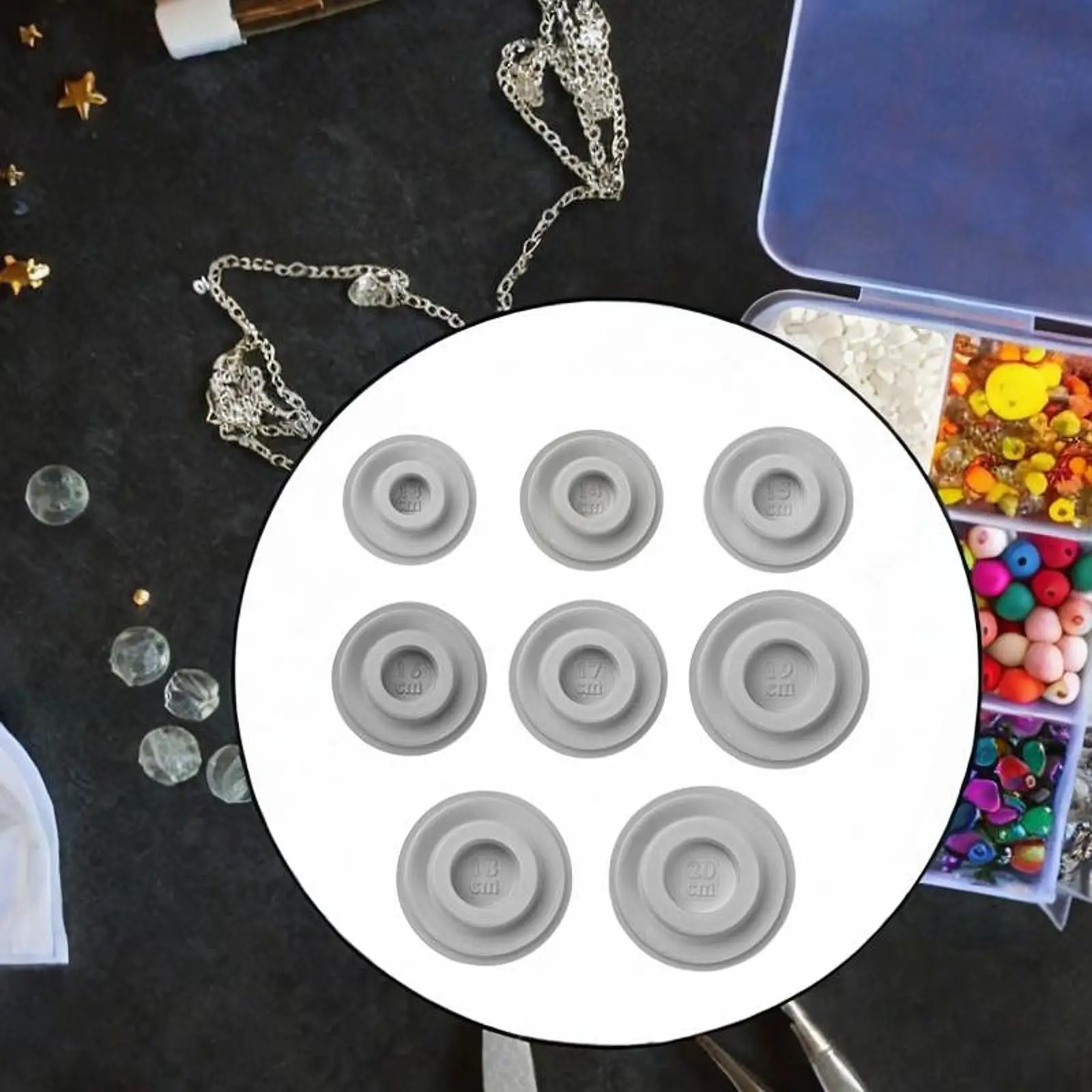 8Pcs Bead Tray Flocking Material Showcase Handicraft Display Bracelet Tray Beading Making Supplies Beading Mat Jewelry Making
8Pcs Bead Tray Flocking Material Showcase Handicraft Display Bracelet Tray Beading Making Supplies Beading Mat Jewelry Making