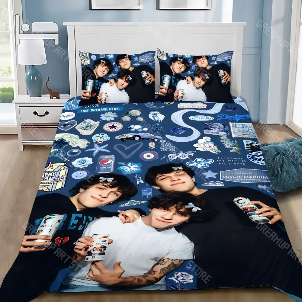 Duvet Cover Pillowcase Bedding Set Sturniolo Triplets Adult Boy Girl Bedroom Decoration Children Gift Single Double Large Size
Duvet Cover Pillowcase Bedding Set Sturniolo Triplets Adult Boy Girl Bedroom Decoration Children Gift Single Double Large Size