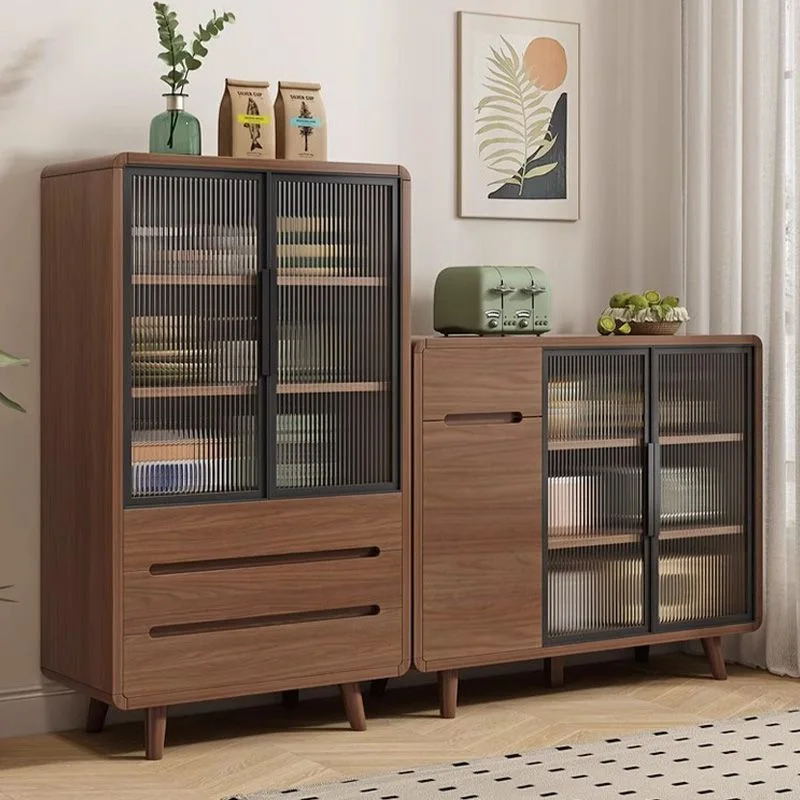 Solid wood dining side cabinet integrated against the wall Living room tea cabinet Modern Nordic cupboard
Solid wood dining side cabinet integrated against the wall Living room tea cabinet Modern Nordic cupboard