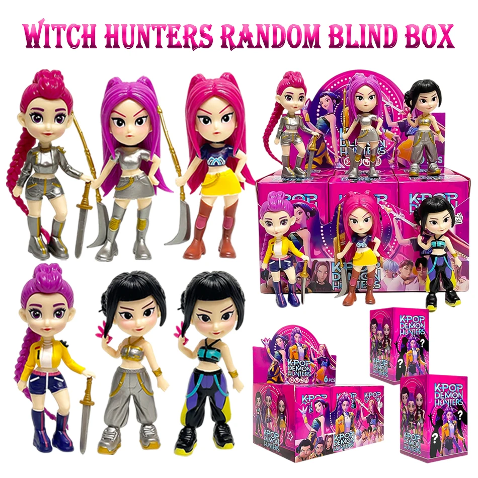 Anime Kpop Devil Hunter Blind Box Disassembly Fun Blind Bag Small statue Peripheral Desktop party decoration fans gift
Anime Kpop Devil Hunter Blind Box Disassembly Fun Blind Bag Small statue Peripheral Desktop party decoration fans gift