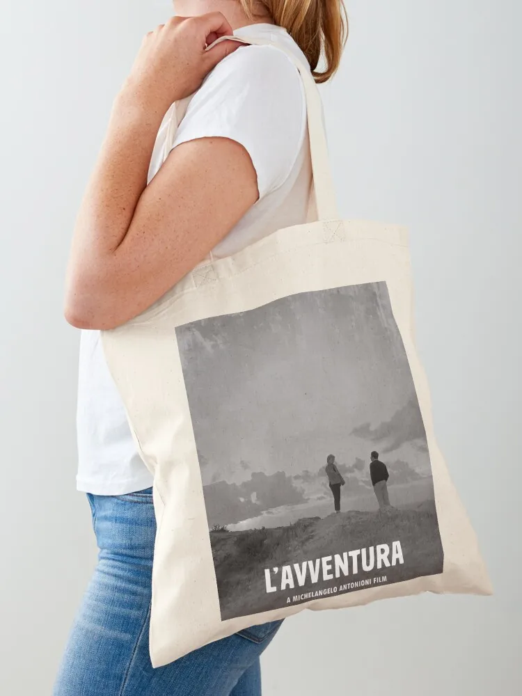L'Avventura Tote Bag eco pack Cloth bags Woman shopper bag Canvas bag
L'Avventura Tote Bag eco pack Cloth bags Woman shopper bag Canvas bag