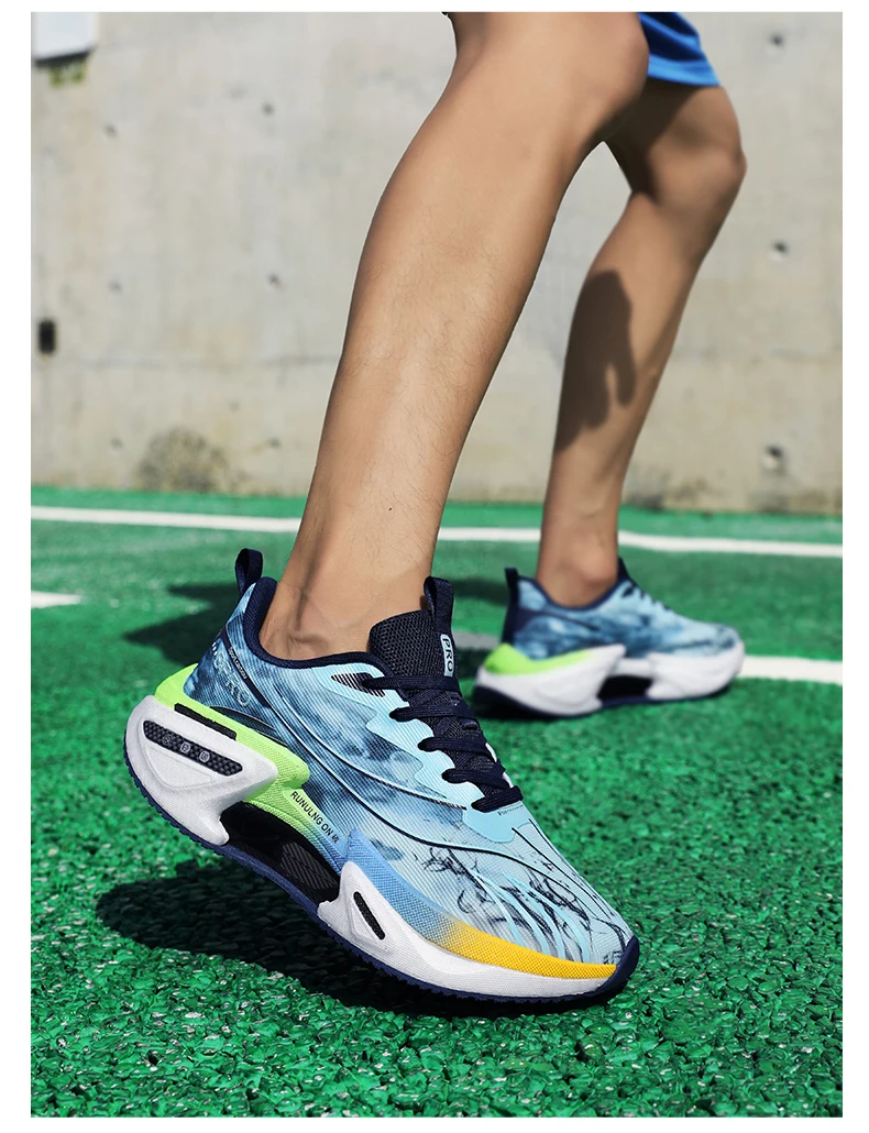Summer popular fashion versatile non-slip wear-resistant high-elastic breathable sweat-wicking running sports shoes 13 Sf29ed925e19d4ce28827230911e1fa422