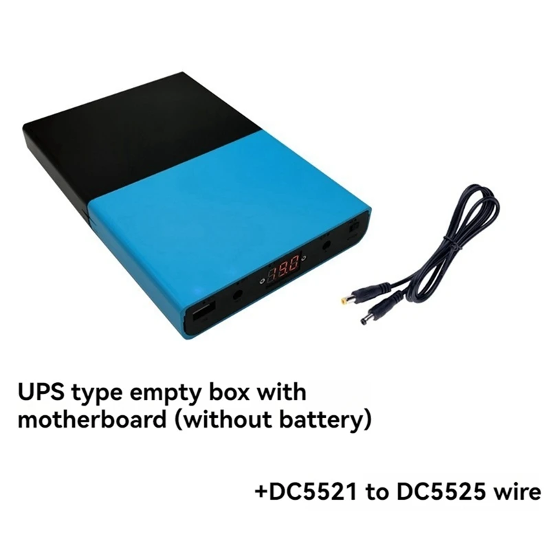 No-Soldering 18650 Battery Box Fast Charging Battery Box DIY Box For Laptops, Routers, Tablets
No-Soldering 18650 Battery Box Fast Charging Battery Box DIY Box For Laptops, Routers, Tablets
