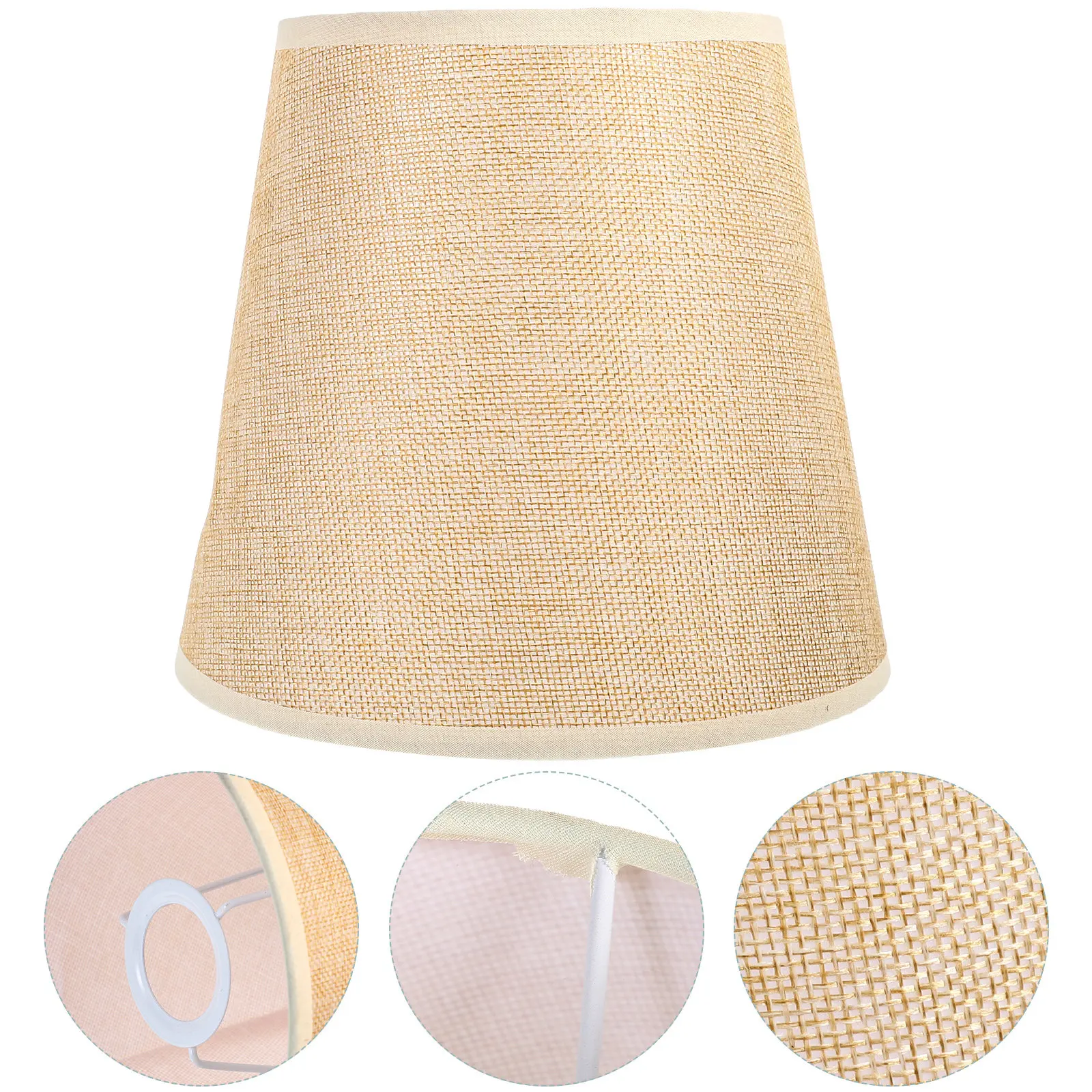 Table Lamp Shade Round Cylinder Linen Fabric Simple Decorative Replacement Lamp Cover for Living Room Bedroom Office
Table Lamp Shade Round Cylinder Linen Fabric Simple Decorative Replacement Lamp Cover for Living Room Bedroom Office