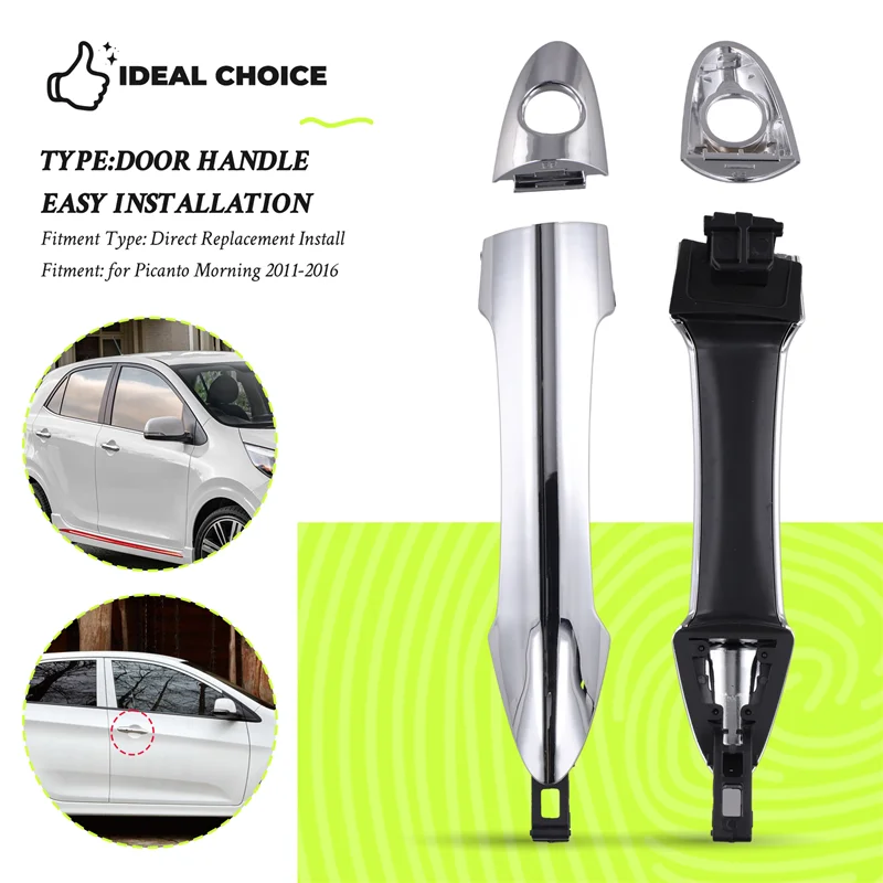 Для Kia Picanto 2011-2016 передняя наружная дверная ручка передняя правая 82661-1Y020
Для Kia Picanto 2011-2016 передняя наружная дверная ручка передняя правая 82661-1Y020