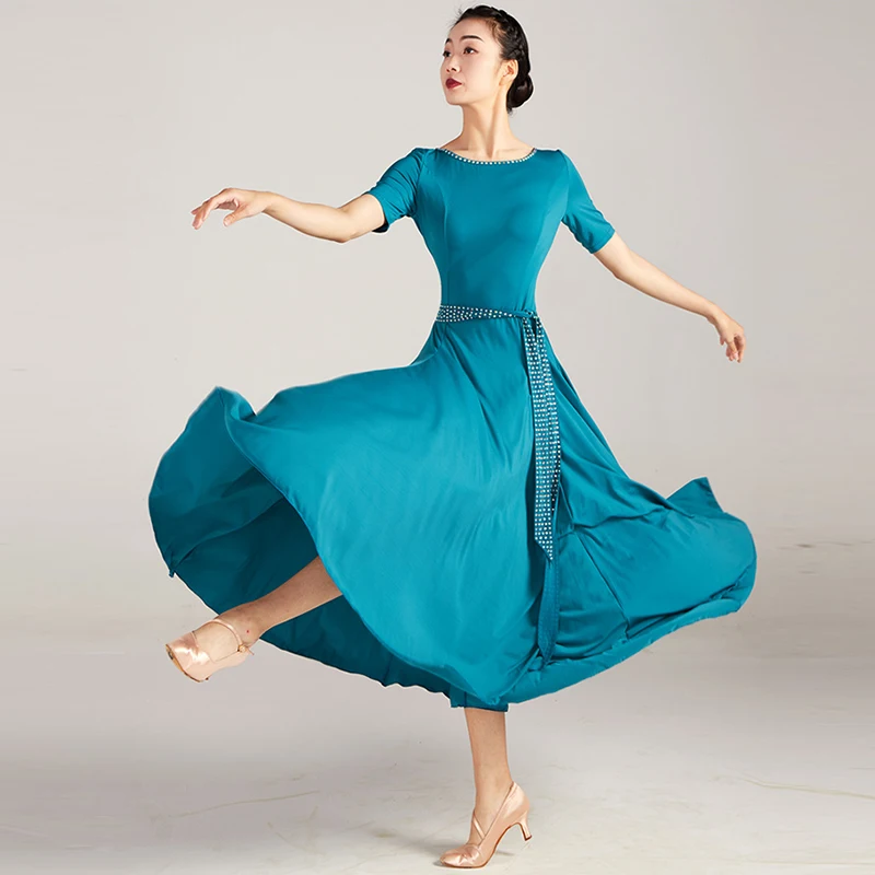 Ballroom Dance Dress Women Tango Competition Costume Rhinestones Belt 3 Colors Waltz Performance Costume Prom Dresses DL10963
Ballroom Dance Dress Women Tango Competition Costume Rhinestones Belt 3 Colors Waltz Performance Costume Prom Dresses DL10963