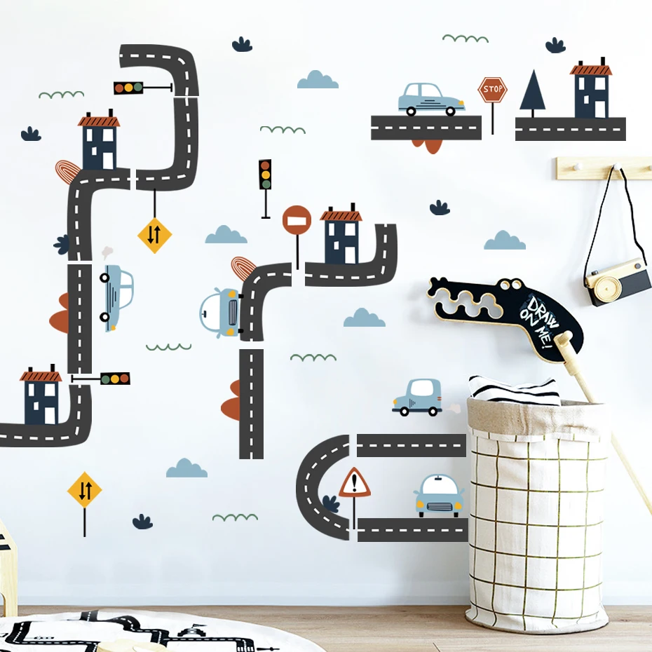 Cartoon Transport Road Cloud Sign Nursery Wall Decals Removable DIY Vinyl Wall Stickers Kids Baby Boy Room Interior Home Decor
Cartoon Transport Road Cloud Sign Nursery Wall Decals Removable DIY Vinyl Wall Stickers Kids Baby Boy Room Interior Home Decor