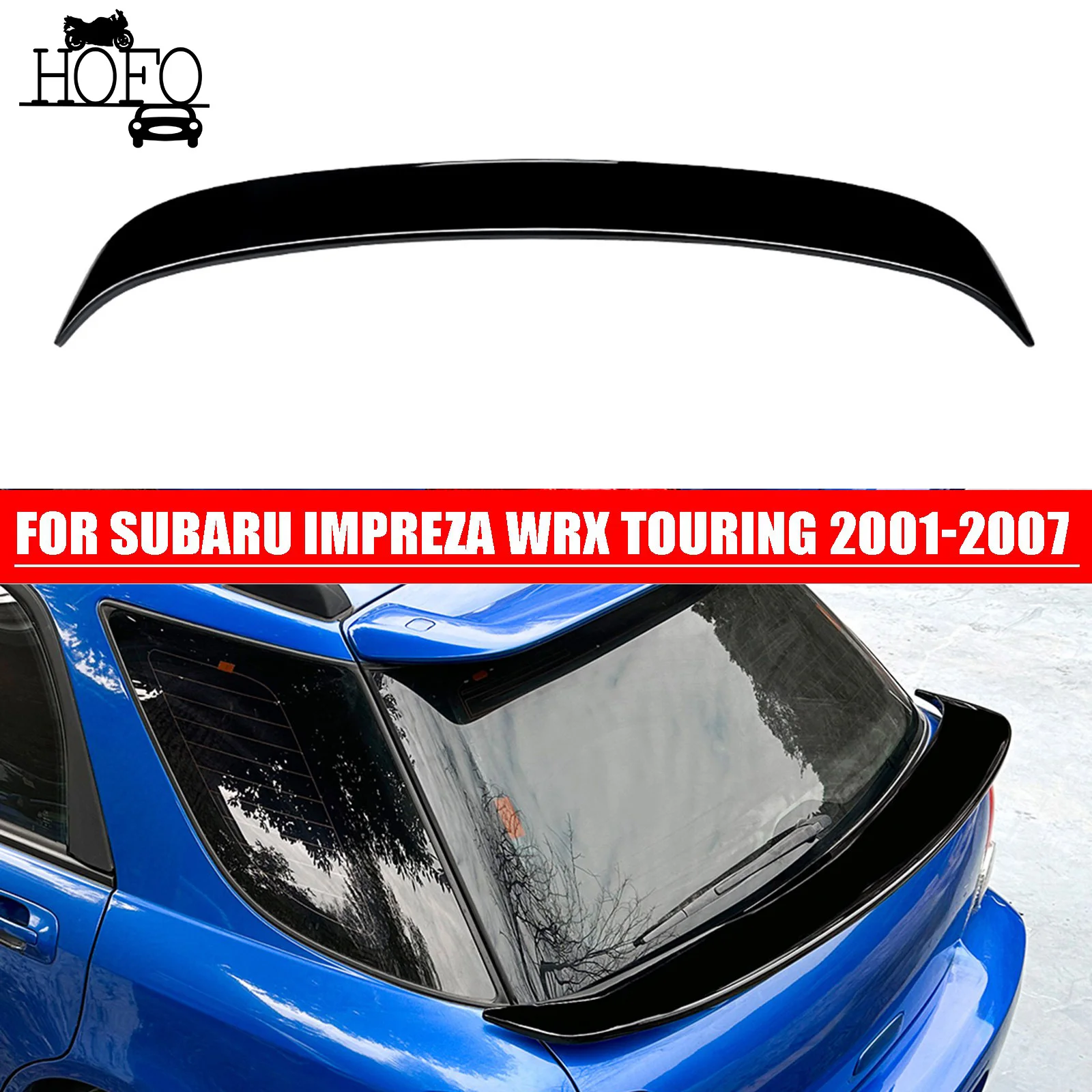 For Subaru Impreza WRX Touring 2001-2007 Rear Trunk Spoiler Lip Middle Wing
For Subaru Impreza WRX Touring 2001-2007 Rear Trunk Spoiler Lip Middle Wing