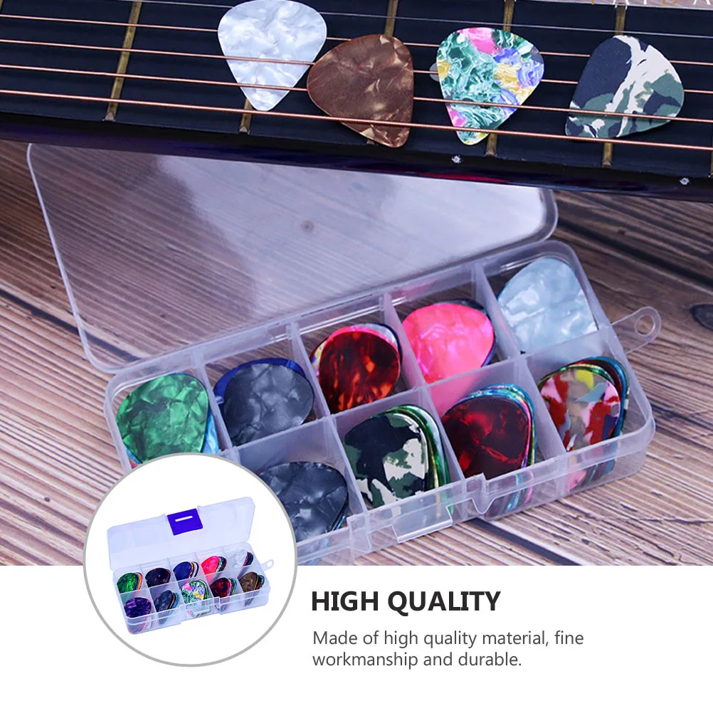 Guitar Picks Set Colorful Bass Picks Electric Guitar Pick Ukulele Pick Lightweight Durable Smooth Portable Practice Tools 
Guitar Picks Set Colorful Bass Picks Electric Guitar Pick Ukulele Pick Lightweight Durable Smooth Portable Practice Tools