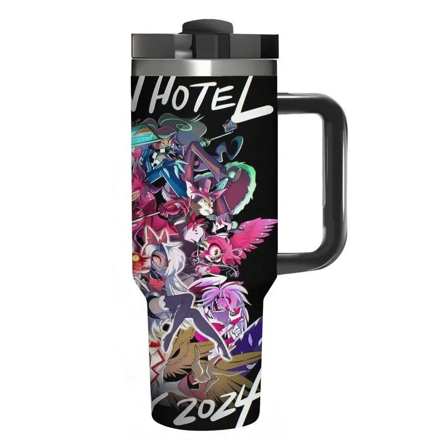 He-Lluva Boss And Haz-Bin Hotel 40oz ulated Tumbler With Handle And Straw Lid, 18/8 Stainless Steel Vacuum Travel Mug, Leak-Pro
He-Lluva Boss And Haz-Bin Hotel 40oz ulated Tumbler With Handle And Straw Lid, 18/8 Stainless Steel Vacuum Travel Mug, Leak-Pro