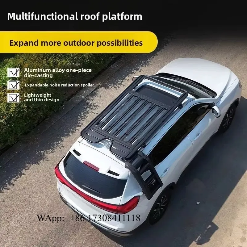 Special Roof Platform & Foldable Ladder for Haval H6, Special Roof Rack, Luggage Rack & Side Ladder for Modification
Special Roof Platform & Foldable Ladder for Haval H6, Special Roof Rack, Luggage Rack & Side Ladder for Modification