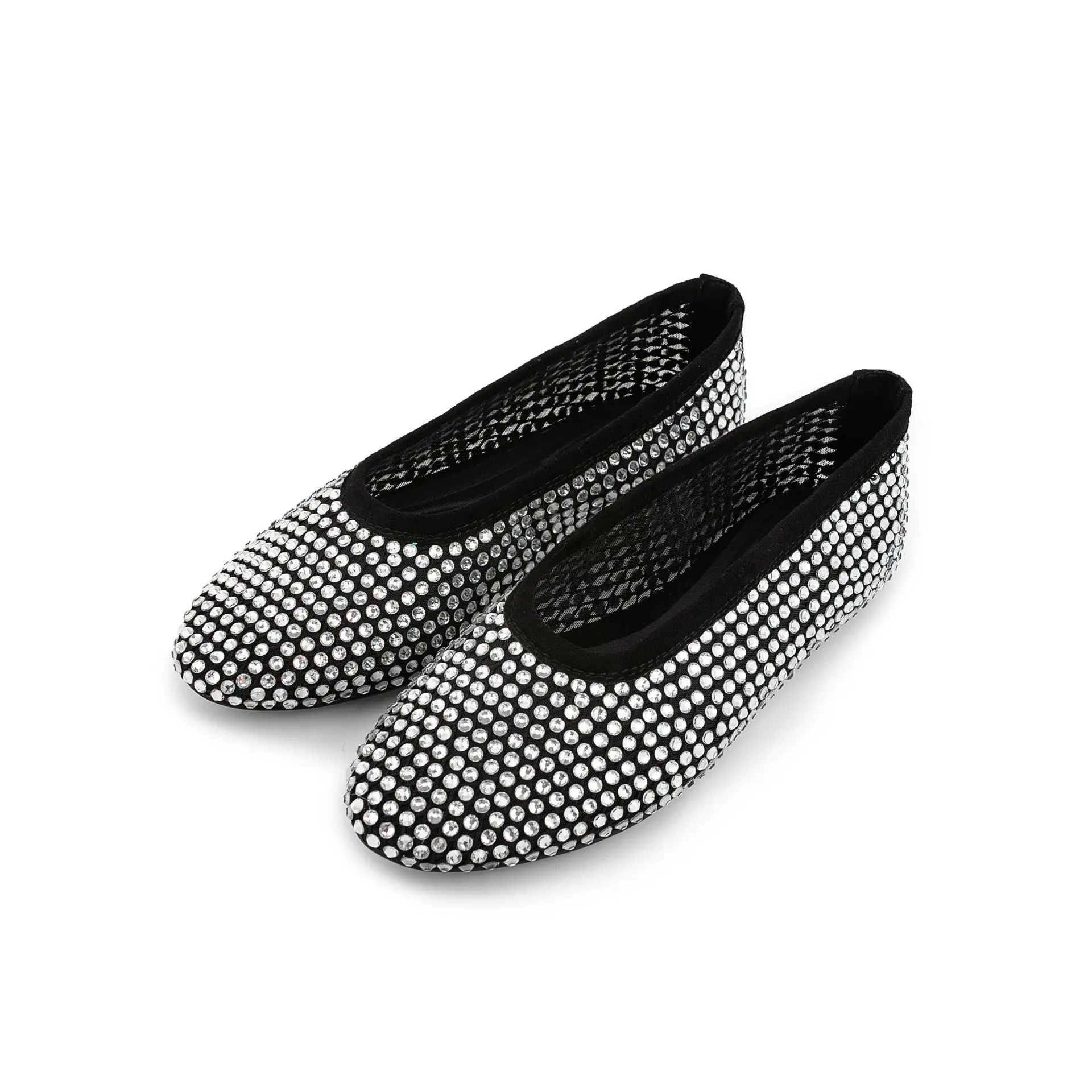 European American Full Diamond Hot Diamond Round Head Fashion Walk Show Flat Bottom Large Size One Step Women's Singles Shoes
European American Full Diamond Hot Diamond Round Head Fashion Walk Show Flat Bottom Large Size One Step Women's Singles Shoes