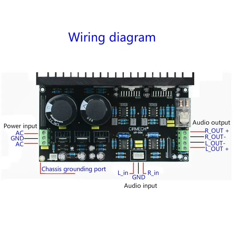 SOTAMIA 100Wx2 TDA7293 Power Amplifier Audio Board Hifi Stereo Sound Amplifier Diy Kits with Heatsink NE5534 OP Amp Smart Home
SOTAMIA 100Wx2 TDA7293 Power Amplifier Audio Board Hifi Stereo Sound Amplifier Diy Kits with Heatsink NE5534 OP Amp Smart Home