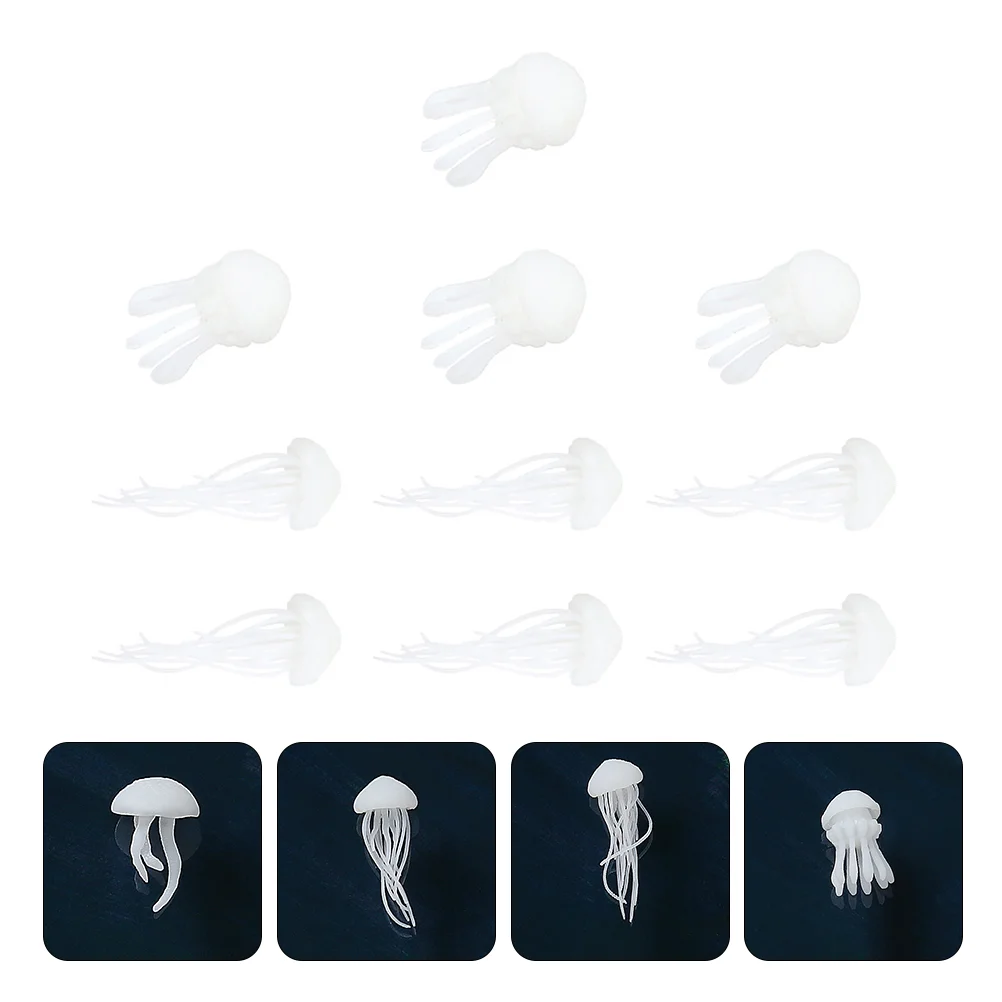 10 Pcs Crystal Resin Ocean Fillers 3D Mini Jellyfish Mold Craft Charm Jewelry Making Supplies Shiny Textured
10 Pcs Crystal Resin Ocean Fillers 3D Mini Jellyfish Mold Craft Charm Jewelry Making Supplies Shiny Textured