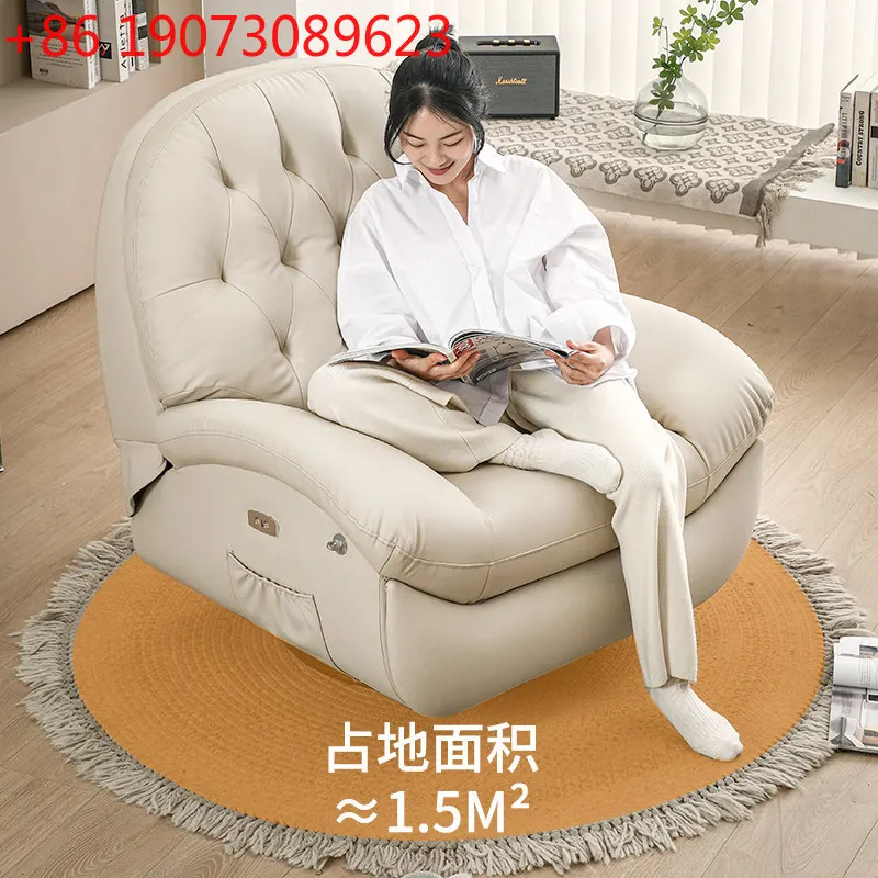 Living room single sofa household lazy electric sofa rocking chair sleeping reclining leisure multi-functional balcony chair
Living room single sofa household lazy electric sofa rocking chair sleeping reclining leisure multi-functional balcony chair