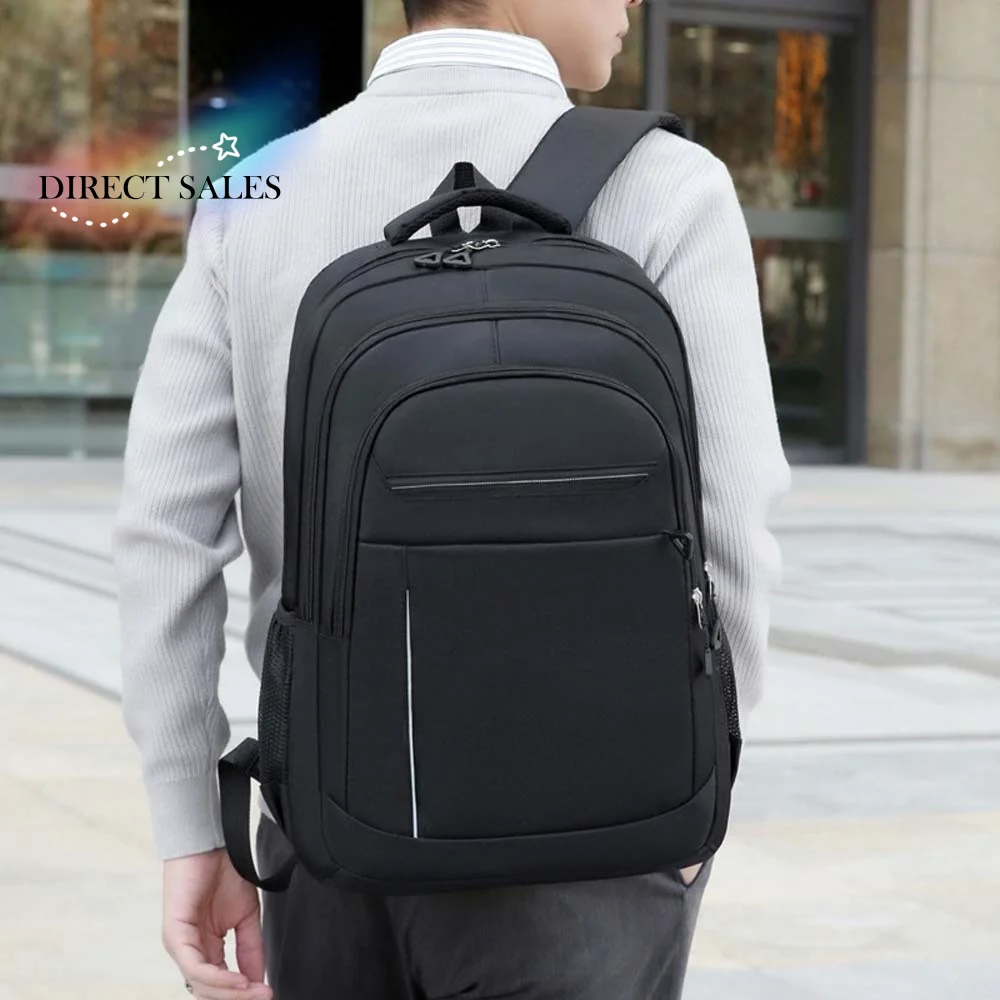Lightweight Men's Business Backpack Scratch Prevention Anti-splash Water Oxford Cloth Laptop Bag Minimalist Fixed Webbing
Lightweight Men's Business Backpack Scratch Prevention Anti-splash Water Oxford Cloth Laptop Bag Minimalist Fixed Webbing