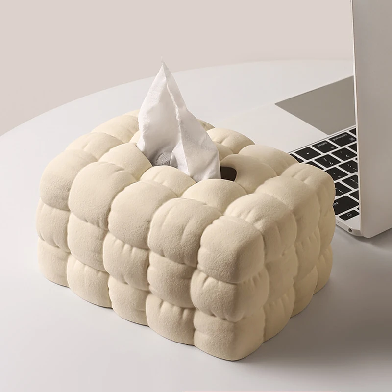 Creative Bread Ceramic Tissue Box Living Room Coffee Table Dining Table Paper Drawer Drawer Paper Box Home Desktop Decoration
Creative Bread Ceramic Tissue Box Living Room Coffee Table Dining Table Paper Drawer Drawer Paper Box Home Desktop Decoration