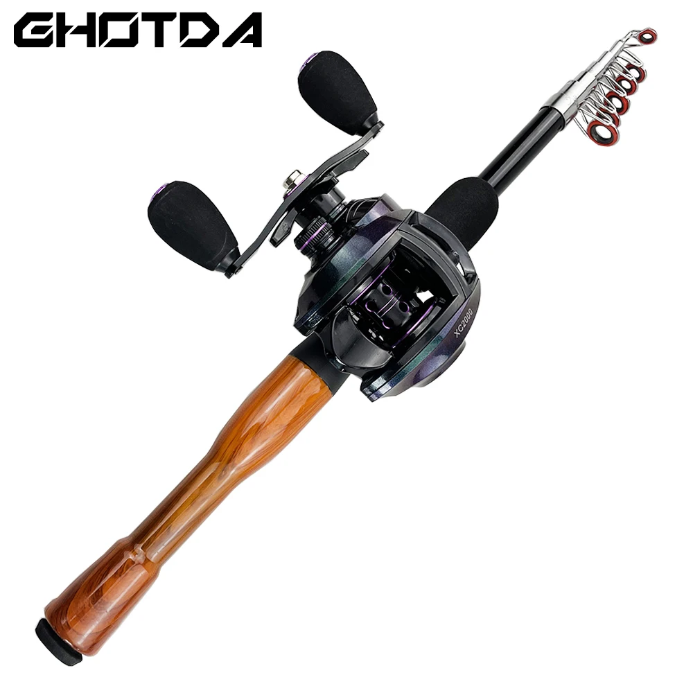1.3-1.8m Fishing Rod with Reel Combos 12 Gear Magnetic Brakes Fishing Reel Pole Kit for Travel Fishing Tackle
1.3-1.8m Fishing Rod with Reel Combos 12 Gear Magnetic Brakes Fishing Reel Pole Kit for Travel Fishing Tackle