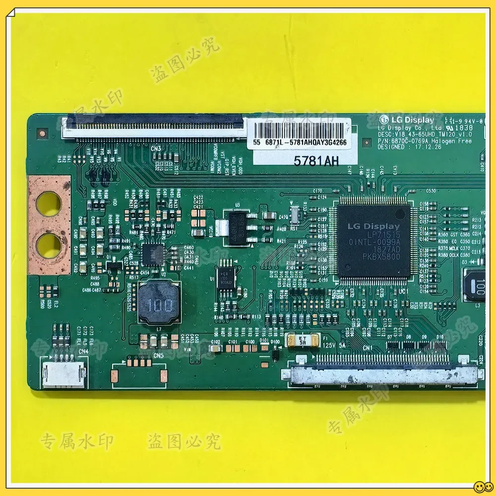 6870C-0769ACOMPATIBLE для PHILIPS TV Плата T-CON 6871L-5656A 6871L-5781A 55 дюймов R126 55MV379R/F7 55PFL5604/F7 55PFL5703/F7 55PFL5602
6870C-0769ACOMPATIBLE для PHILIPS TV Плата T-CON 6871L-5656A 6871L-5781A 55 дюймов R126 55MV379R/F7 55PFL5604/F7 55PFL5703/F7 55PFL5602