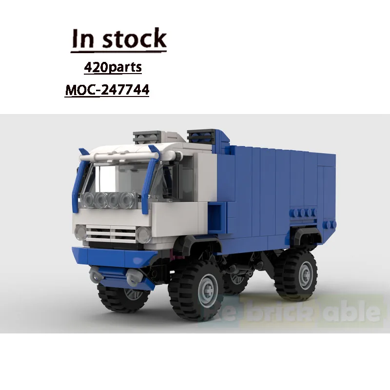 Конструктор MOC-247744 «Классический грузовик-контейнеровоз», 420 деталей, подарок для мальчиков на день рождения
Конструктор MOC-247744 «Классический грузовик-контейнеровоз», 420 деталей, подарок для мальчиков на день рождения