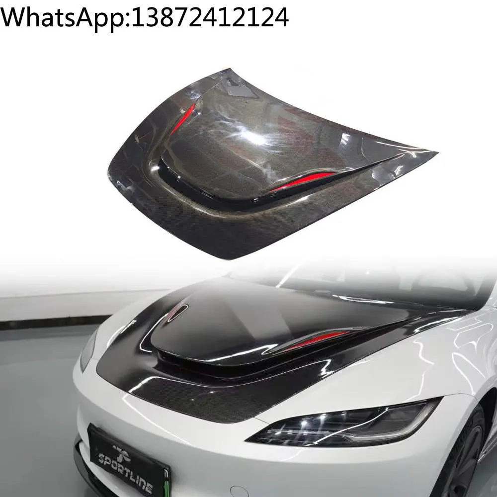 Carbon Fiber Front Hood Bonnet Engine Cover for Tesla Model 3 Electric 2023 2024 EV Auto Parts
Carbon Fiber Front Hood Bonnet Engine Cover for Tesla Model 3 Electric 2023 2024 EV Auto Parts