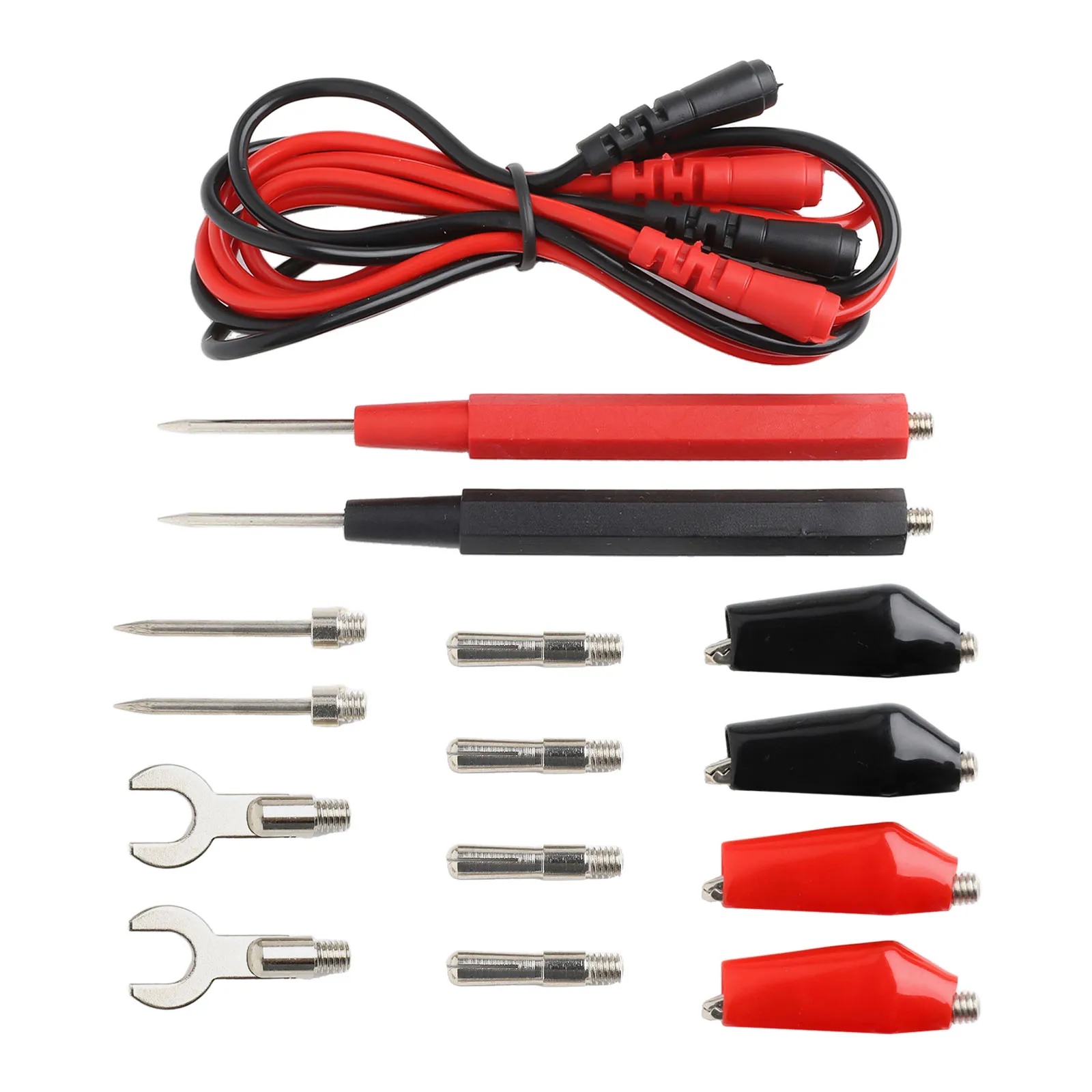 Measurement Environments Multimeter Test Leads Test Leads Set Black And Red Accurate Measurements Copper Material
Measurement Environments Multimeter Test Leads Test Leads Set Black And Red Accurate Measurements Copper Material