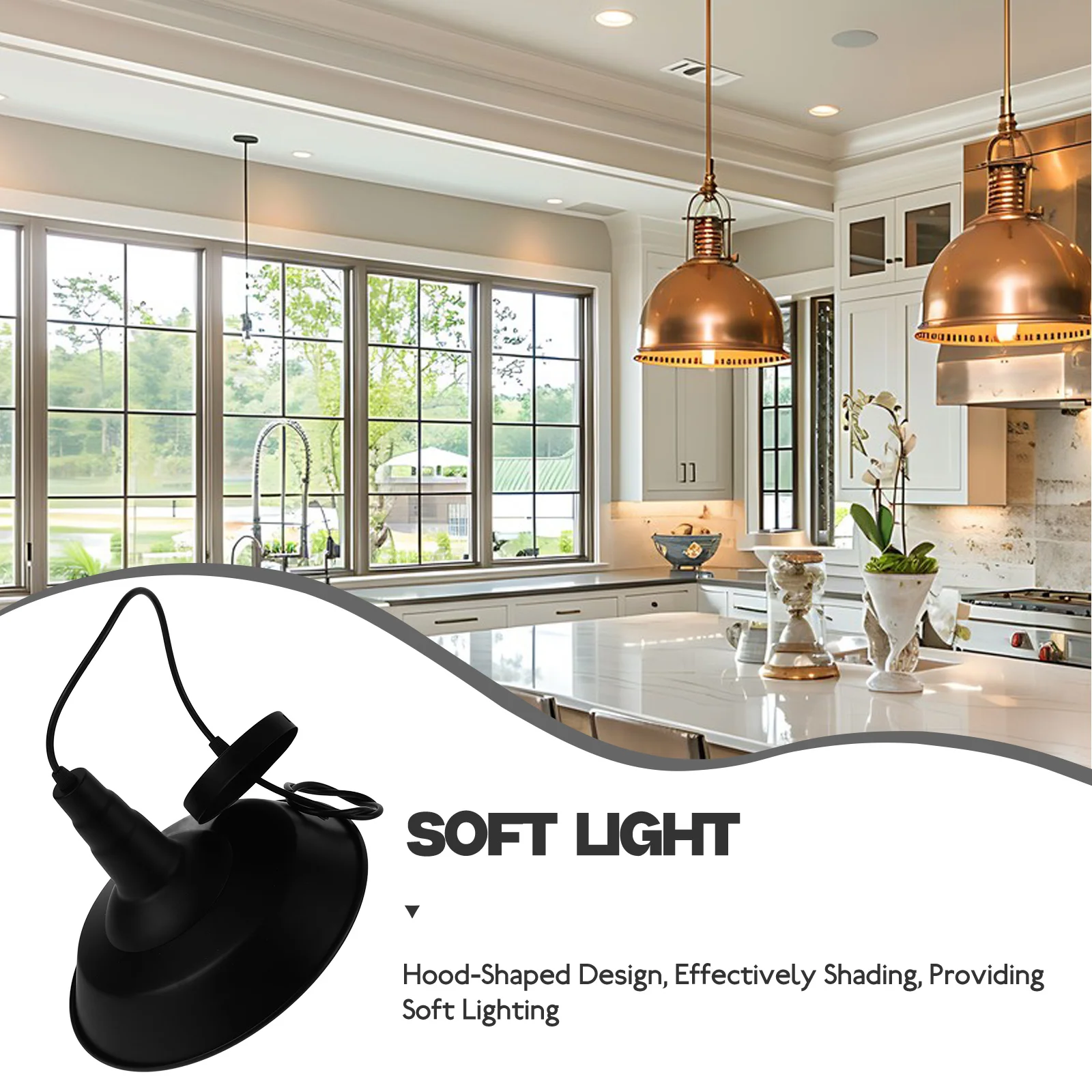Industrial Style Lampshade S2 Black White 26cm Diameter Metal Cover Hanging Decorative Retro Modern Farmhouse Lampshade
Industrial Style Lampshade S2 Black White 26cm Diameter Metal Cover Hanging Decorative Retro Modern Farmhouse Lampshade