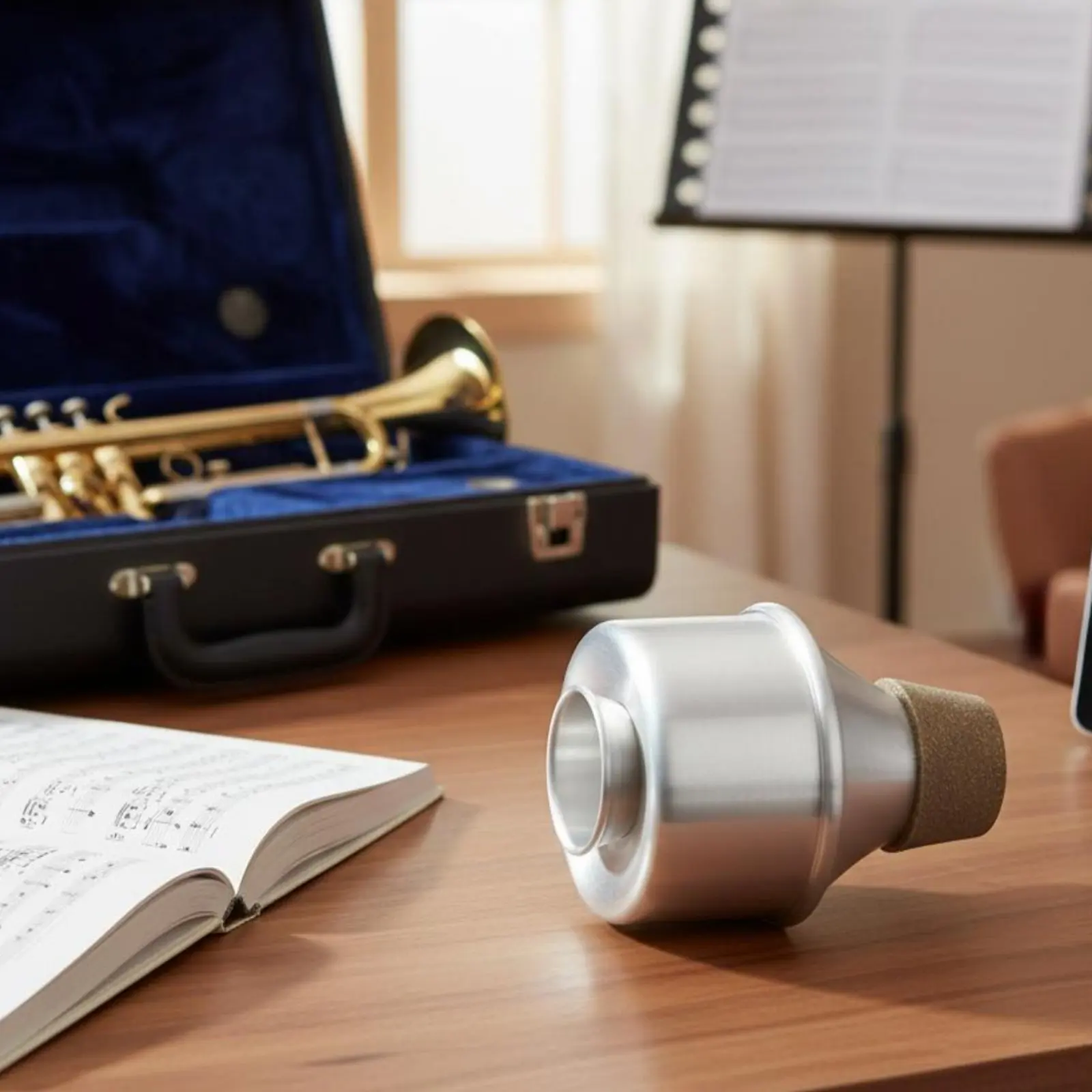 Wah-Wah Trumpet Mute Noise Reduction Instrument Gear Music Accessory Portable for Apartment, Practice
Wah-Wah Trumpet Mute Noise Reduction Instrument Gear Music Accessory Portable for Apartment, Practice
