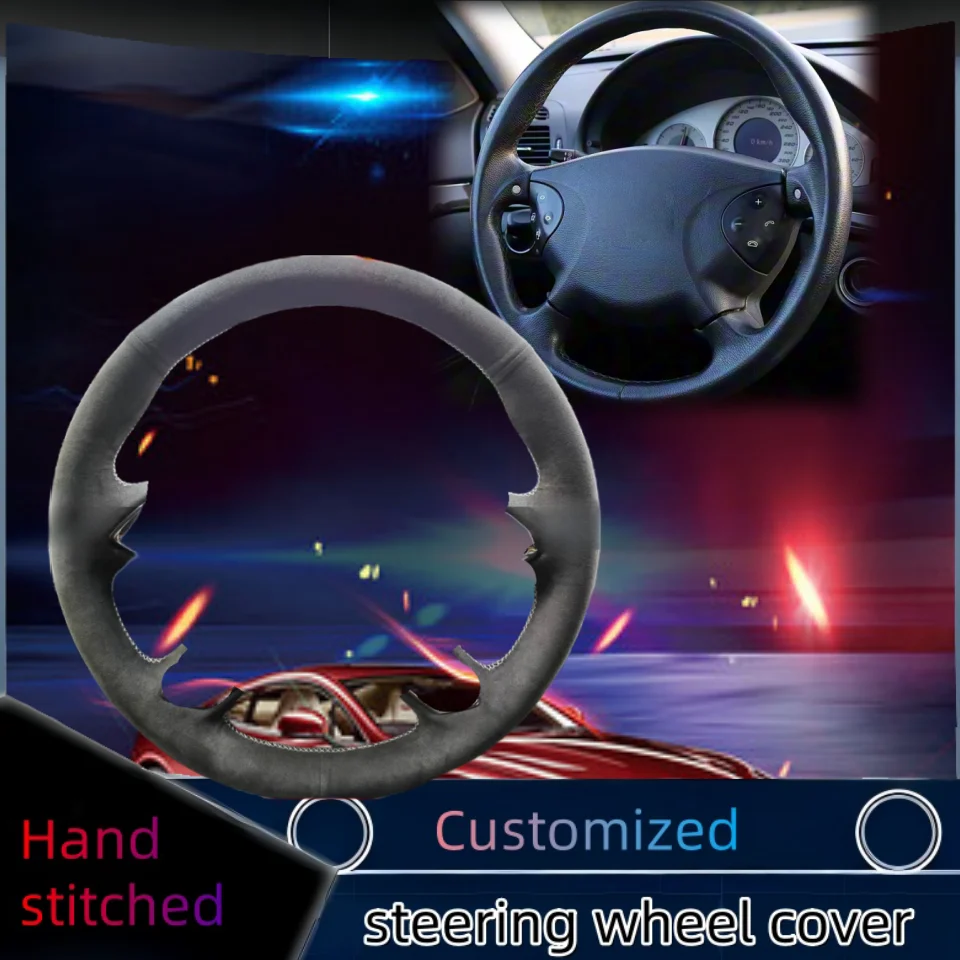 Car Steering Wheel Cover For Mercedes Benz E-Class W211 G-Class W463 2002 2003 2004 2005 2006 2007 Hand-stitched Suede Leather
Car Steering Wheel Cover For Mercedes Benz E-Class W211 G-Class W463 2002 2003 2004 2005 2006 2007 Hand-stitched Suede Leather