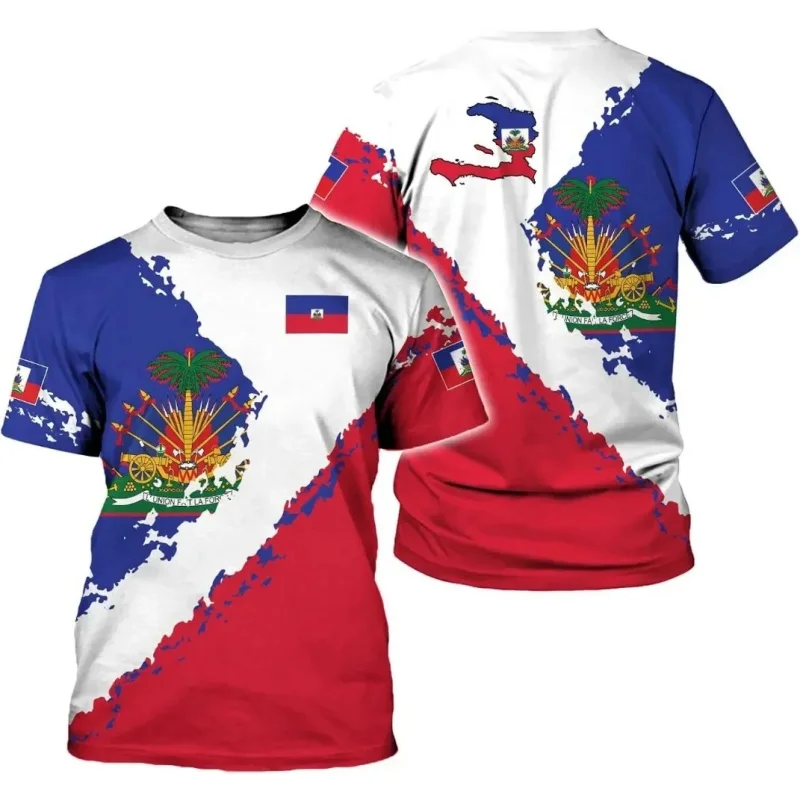 Haiti national emblem pattern 3D The flag of Haiti sport Quickdry Breatha menT-shirt Outdoor team training parent-childclothing
Haiti national emblem pattern 3D The flag of Haiti sport Quickdry Breatha menT-shirt Outdoor team training parent-childclothing