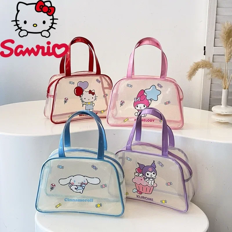 HelloKitty New Multi Functional Makeup Bag Fashion High Quality Transparent Women's Handbag Cartoon Versatile Women's Toilet Bag
HelloKitty New Multi Functional Makeup Bag Fashion High Quality Transparent Women's Handbag Cartoon Versatile Women's Toilet Bag