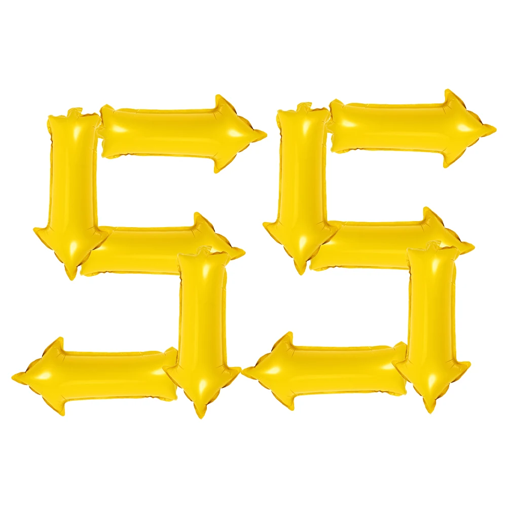 10pcs Arrow Balloons Yellow Inflatable 18x38cm Birthday Party Decorations Foil Cartoon Adorable Supplies Wedding Photos
10pcs Arrow Balloons Yellow Inflatable 18x38cm Birthday Party Decorations Foil Cartoon Adorable Supplies Wedding Photos