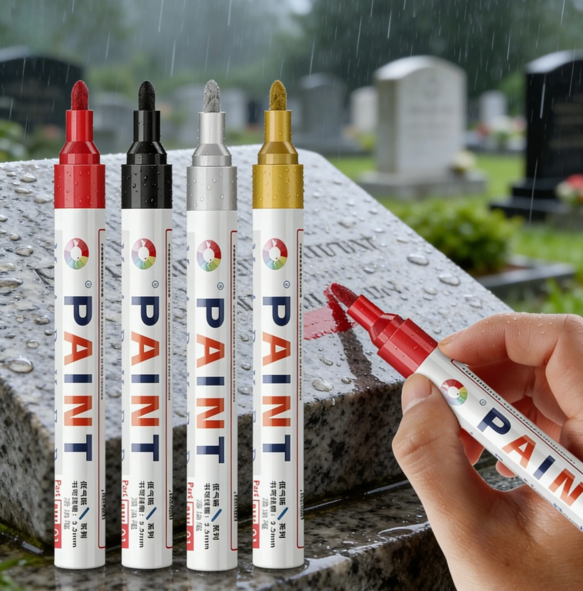 Маркер с толстым наконечником 3 мм, для надписей и цветной подписи, подходит для различных материалов, высокая степень покрытия.
Маркер с толстым наконечником 3 мм, для надписей и цветной подписи, подходит для различных материалов, высокая степень покрытия.