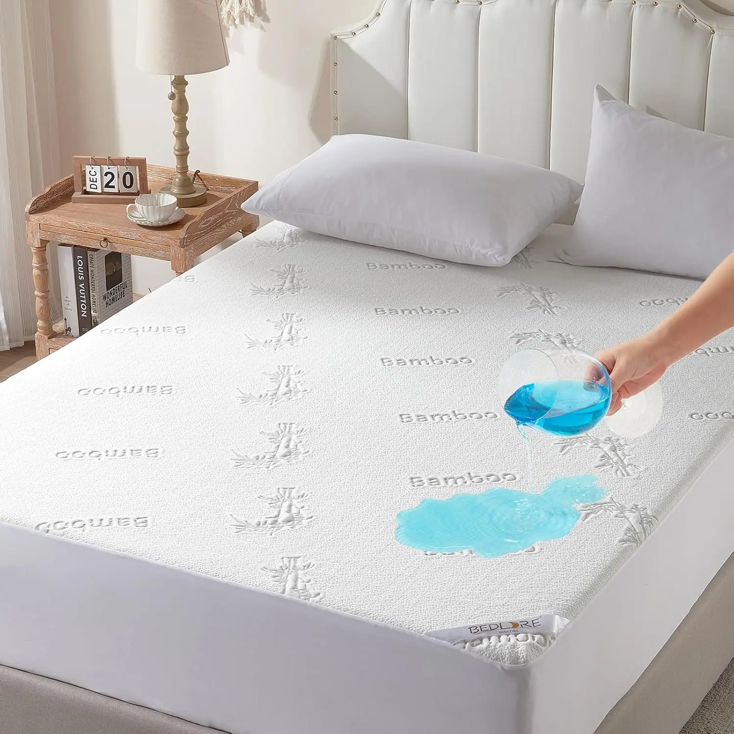 Waterproof Full Size Mattr Protector, Mattr Pad Fitted 6-15"" Deep Pocket, 3D Air Fabric Soft Double Bed Mattr Cover Noisel
Waterproof Full Size Mattr Protector, Mattr Pad Fitted 6-15"" Deep Pocket, 3D Air Fabric Soft Double Bed Mattr Cover Noisel