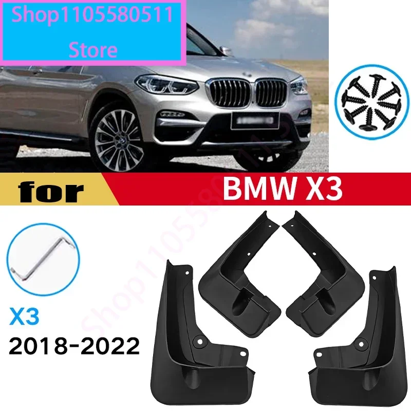 Fender For BMW X3 G01 Mud Flaps 2018 - 2022 Mudflaps Splash Guards Mudguards Wheels Front Rear Fenders Car Accessories
Fender For BMW X3 G01 Mud Flaps 2018 - 2022 Mudflaps Splash Guards Mudguards Wheels Front Rear Fenders Car Accessories