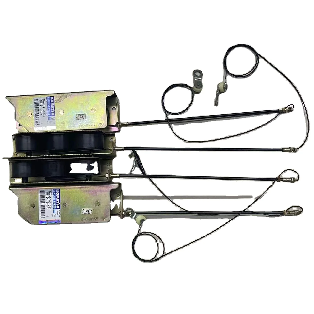 20Y-54-51591 Excavator cab Front window spring assembly for PC200-7 PC360-7 PC400-7
20Y-54-51591 Excavator cab Front window spring assembly for PC200-7 PC360-7 PC400-7