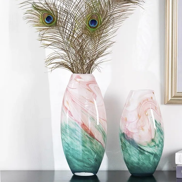 Modern simple ink painting handmade vase art ornament entrance dining table decoration living room flower
Modern simple ink painting handmade vase art ornament entrance dining table decoration living room flower