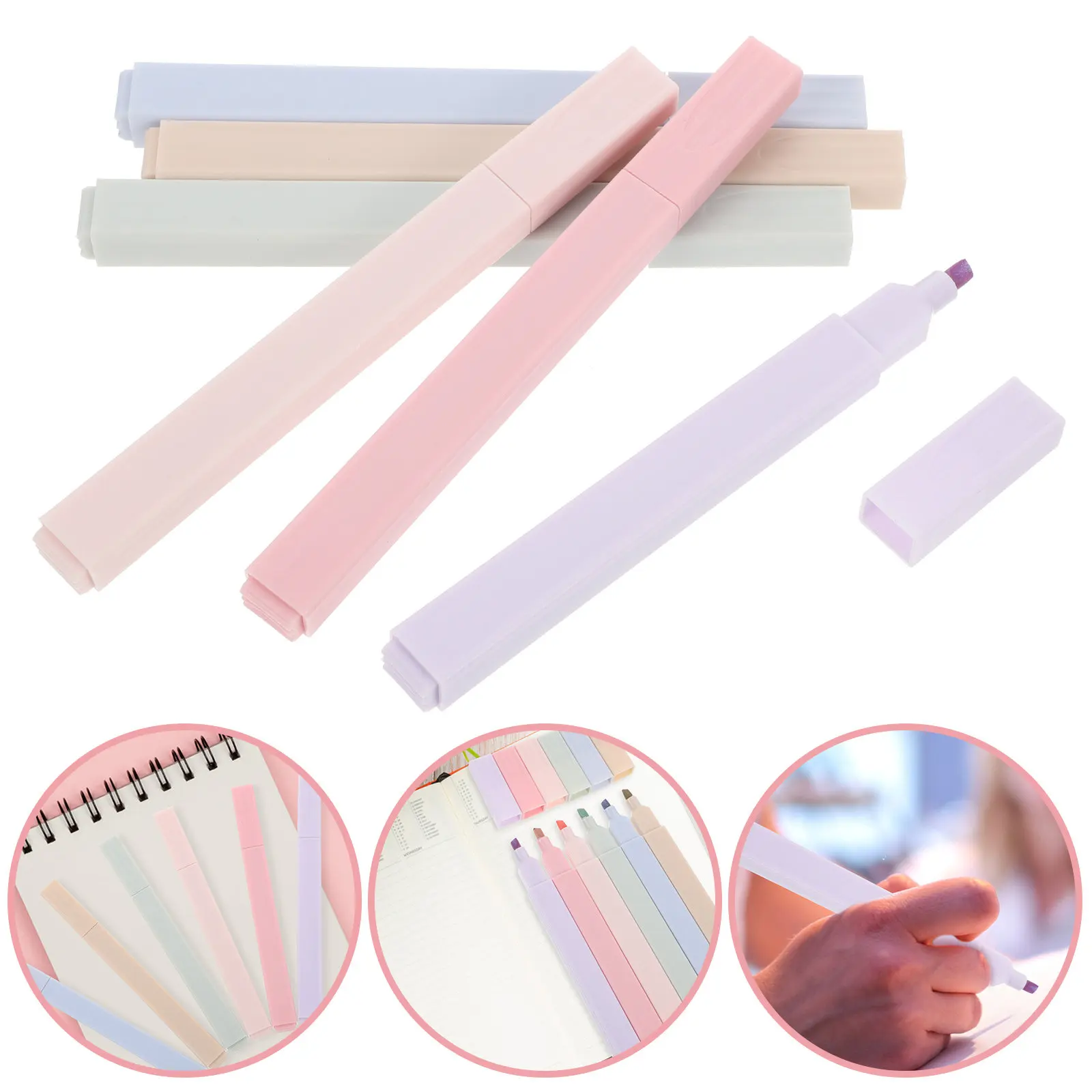 6Pcs Small Highlighter Pens Portable Book Markers for School Office Study Colorful Long-Lasting Ink Convenient Desk Backpack Use
6Pcs Small Highlighter Pens Portable Book Markers for School Office Study Colorful Long-Lasting Ink Convenient Desk Backpack Use