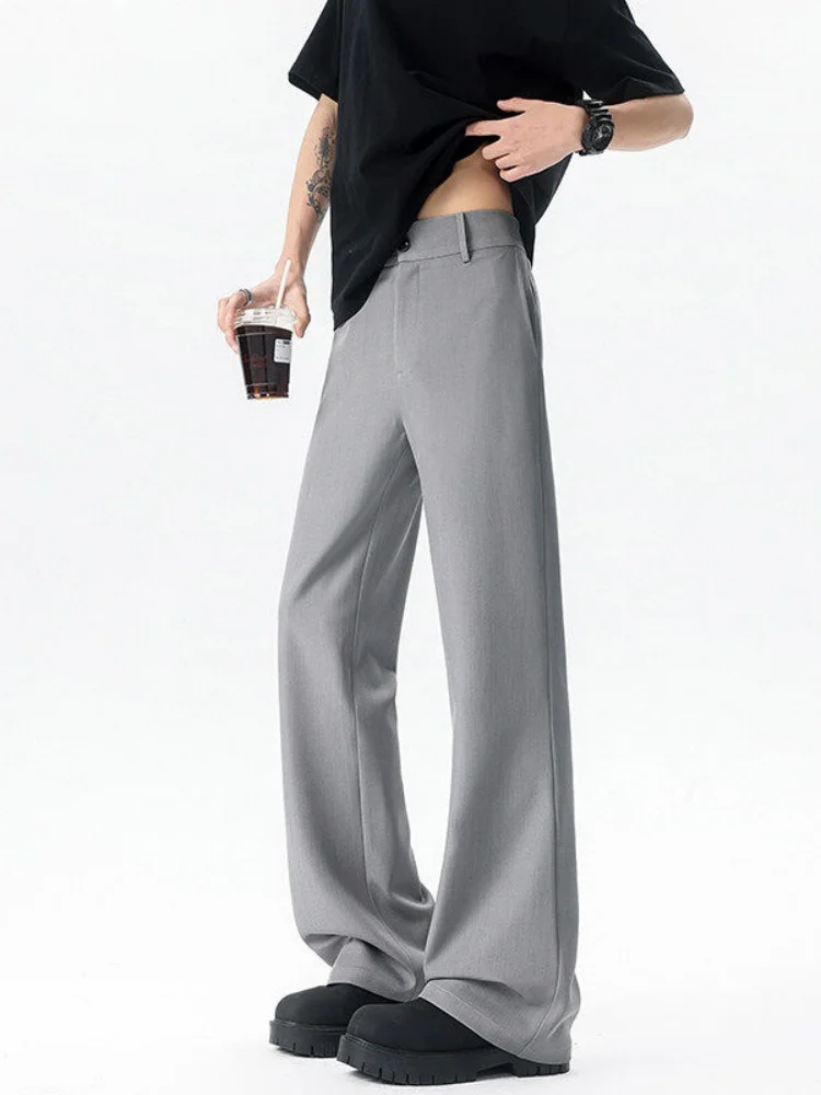 Мужские повседневные брюки в американском стиле, весна-осень 2025, новые, стильные, прямые, однотонные, зауженные, с легким клешем
Мужские повседневные брюки в американском стиле, весна-осень 2025, новые, стильные, прямые, однотонные, зауженные, с легким клешем